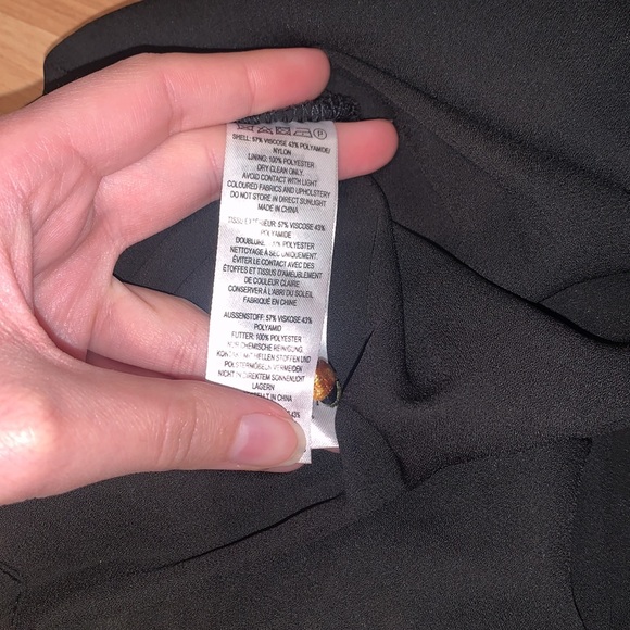 French Connection Avery Velvet Keyhole Burnout Top Size XS - Picture 12 of 12